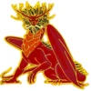 Klips Quest's Reward Fine Art Class Pins - Royal Dragon