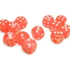Kości Chessex - kostka k6 16mm Festive Dahlia/white