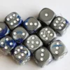 Kości Chessex - kostka k6 16mm Gemini Blue-Steel/white