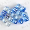 Kości Chessex - kostka k6 12mm Nebula Dark Blue/white