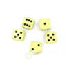 Kości Chessex - kostka k6 16mm Opaque Pastel Yellow/black