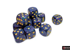 Kości Chessex - kostka k6 16mm Speckled Twilight