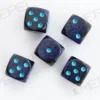 Kości Chessex - kostka k6 16mm Speckled Cobalt