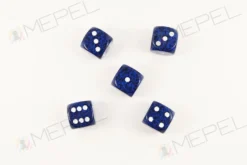 Kości Chessex - kostka k6 16mm Speckled Stealth
