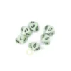 Kości Chessex - kostka k10 Opaque Pastel Green/black
