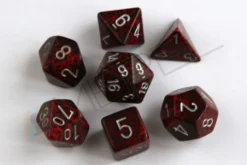 Kości Chessex - zestaw 7 kostek Speckled Silver Volcano