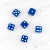 Kość/kostka do gry k6 16mm (oczka) - niebieska
