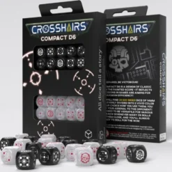 Komplet Crosshairs Compact D6: Black&Pearl
