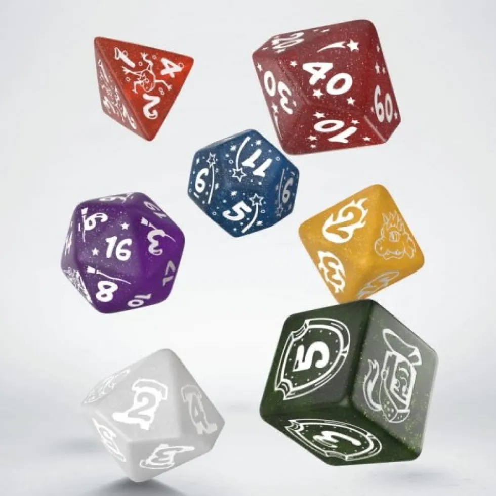 Komplet kości RPG Moje Pierwsze Kostki: Wróżkowy Pył