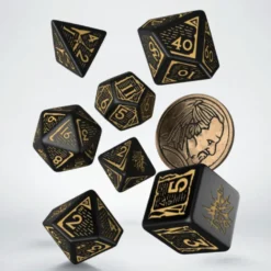Komplet kości RPG Wiedźmin: Vesemir - Mistrz Miecza