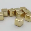 Kostka plastikowa (sześcian) 10mm - Złota