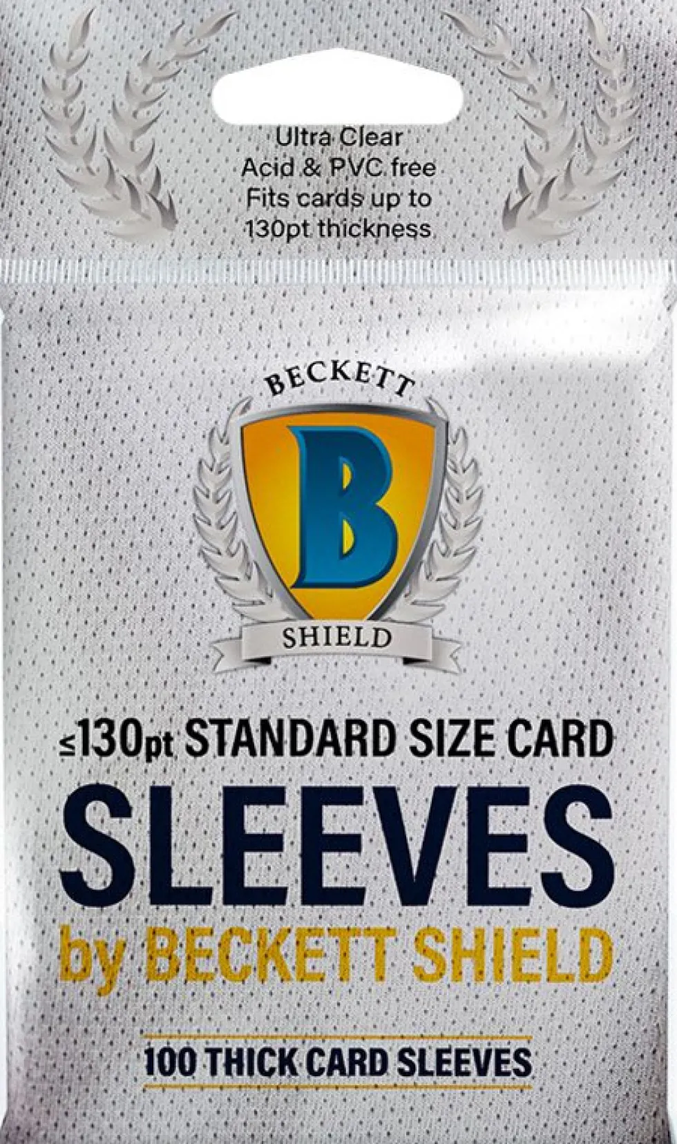 Koszulki na karty Beckett Shield - Standard 130pt - 63,5 x 89mm