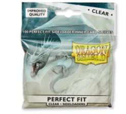 Koszulki na karty Dragon Shield Perfect Fit Sideloader - clear - 100 sztuk