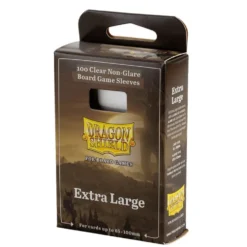 Koszulki na karty Dragon Shield - Clear Non-Glare - Extra Large - 100 sztuk
