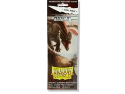 Koszulki na karty Dragon Shield: Perfect Fit Sealable - Smoke 100 sztuk
