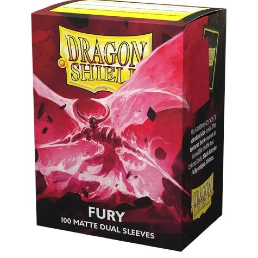 Koszulki na karty Dragon Shield: Matte Dual - Might - 100 sztuk