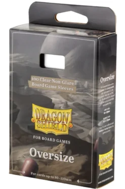 Koszulki na karty Dragon Shield Clear Non-Glare Oversize - 100 szt