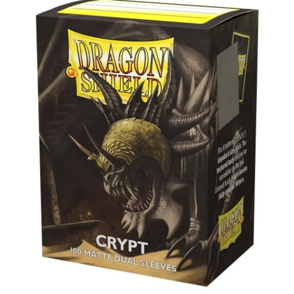 Koszulki na karty Dragon Shield: Matte Dual - Crypt - 100 sztuk