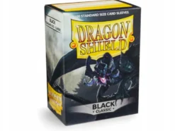 Koszulki na karty Dragon Shield Classic - czarne - 100 sztuk