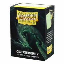 Koszulki na karty Dragon Shield Matte Dual - Gooseberry - 100 sztuk