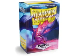 Koszulki na karty Dragon Shield Matte - fioletowe - 100 sztuk