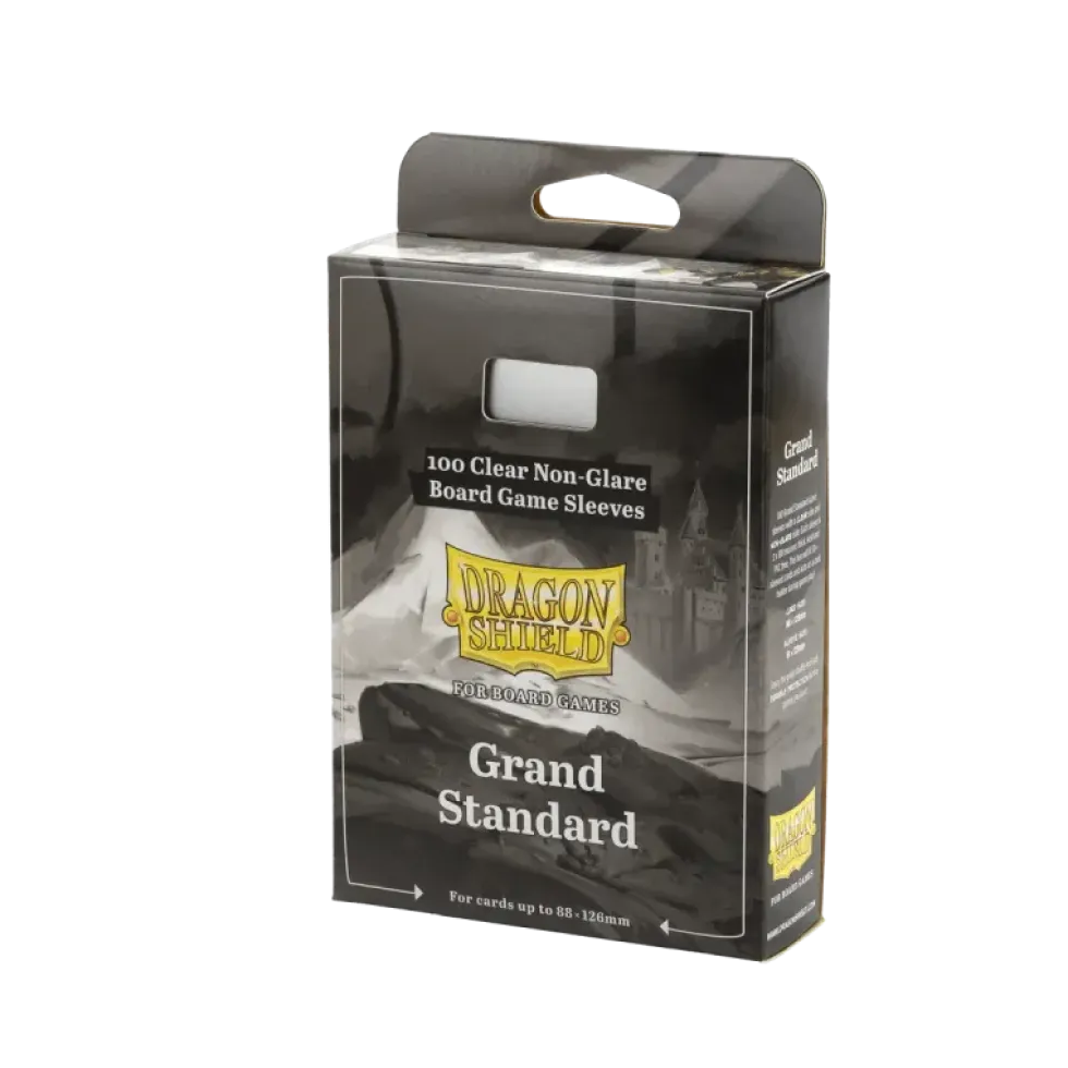 Koszulki na karty Dragon Shield Grand Standard Clear/Non-Glare - 100 sztuk