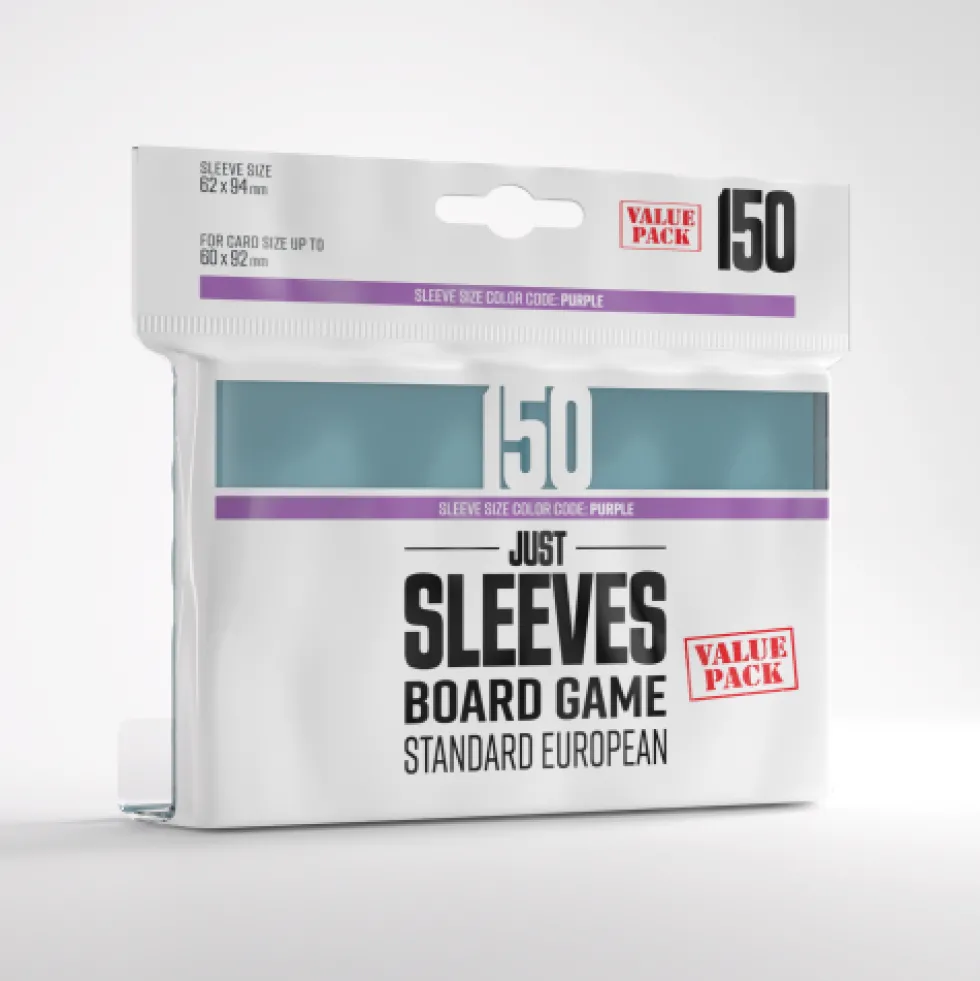 Koszulki na karty Gamegenic: Just Sleeves (60 x 92 mm) 150 sztuk