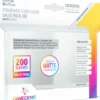 Koszulki na karty Gamegenic: Matte Value Sleeving Pack (66x91 mm) 200 sztuk