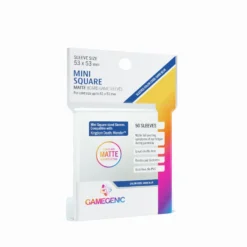 Koszulki na karty Gamegenic: Matte Mini Square (53x53 mm) - 50 sztuk