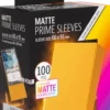 Koszulki na karty Gamegenic: Matte Prime Sleeves (66x91 mm) - Orange - 100 sztuk