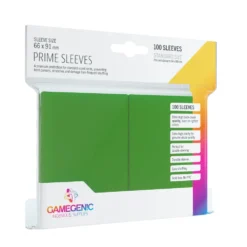 Koszulki na karty Gamegenic: Prime CCG (64x89 mm) - Green - 100 sztuk