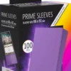 Koszulki na karty Gamegenic: Prime Sleeves (66x91 mm) - Purple - 100 sztuk