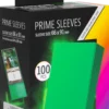 Koszulki na karty Gamegenic: Prime Sleeves (66x91 mm) - Green - 100 sztuk