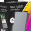 Koszulki na karty Gamegenic: Prime Sleeves (66x91 mm) - Dark Gray - 100 sztuk