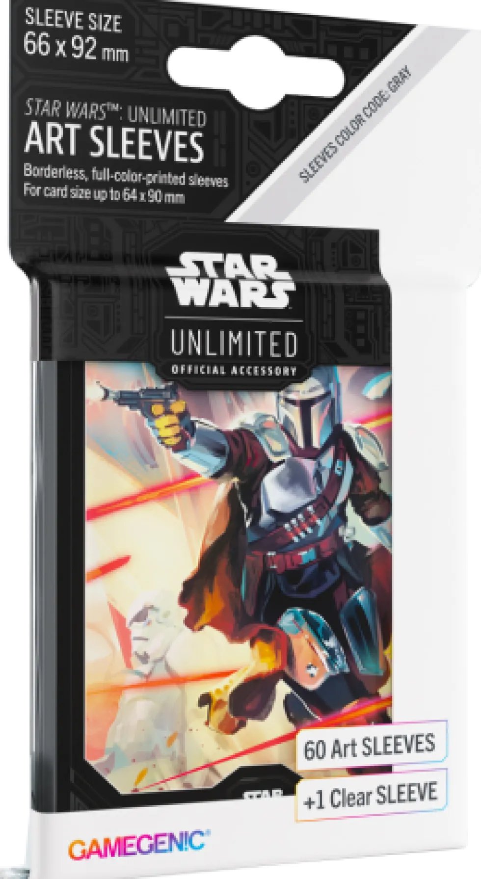 Koszulki na karty Gamegenic: Star Wars Unlimited - Art Moff Gideon (66x92 mm) - 60 sztuk