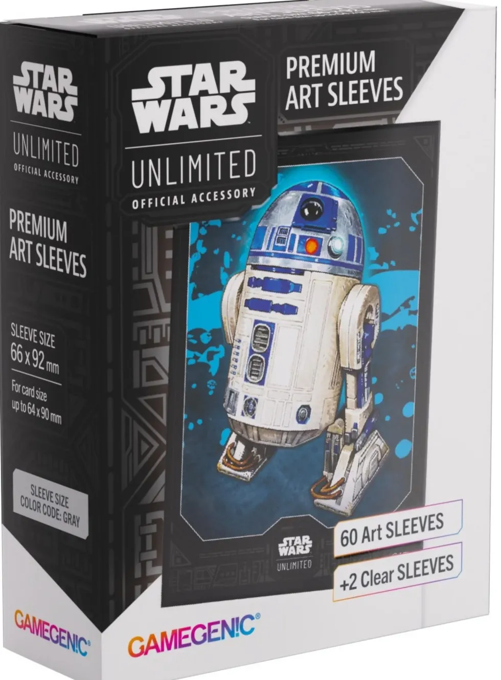 Koszulki na karty Gamegenic: Star Wars Unlimited Card Game - Premium Art Sleeves - R2-D2