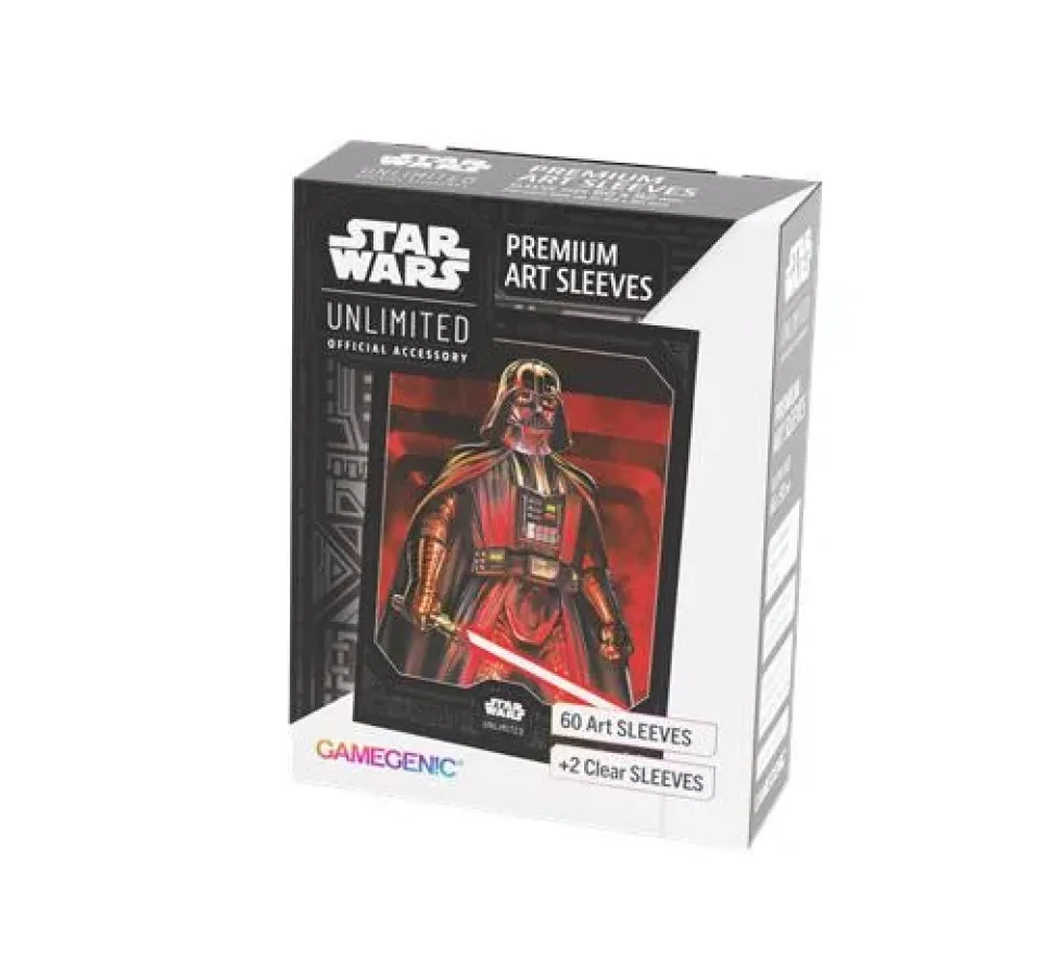 Koszulki na karty Gamegenic: Star Wars Unlimited Card Game - Premium Art Sleeves - Darth Vader Unstoppable