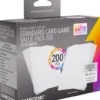 Koszulki na karty Gamegenic: Standard (66x91 mm) - Clear Matte - Value Pack, 200 sztuk