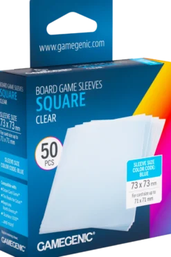 Koszulki na karty Gamegenic: Scythe/Lost Cities (72x112 mm) - Clear Matte - 60 sztuk