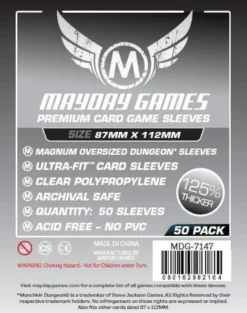 Koszulki na karty Mayday Magnum Oversized Premium 87x112 mm 50 sztuk