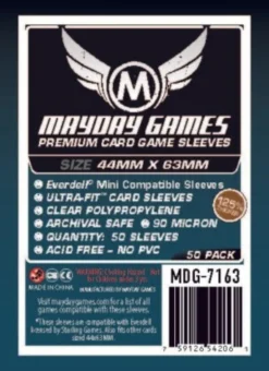 Koszulki na karty Mayday Premium Mini 44x63mm 50 sztuk