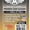 Koszulki na karty Mayday Premium 50x75 mm 50 sztuk