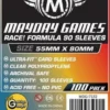 Koszulki na karty Mayday "Race! Formula 90" 55x80 mm 100 sztuk