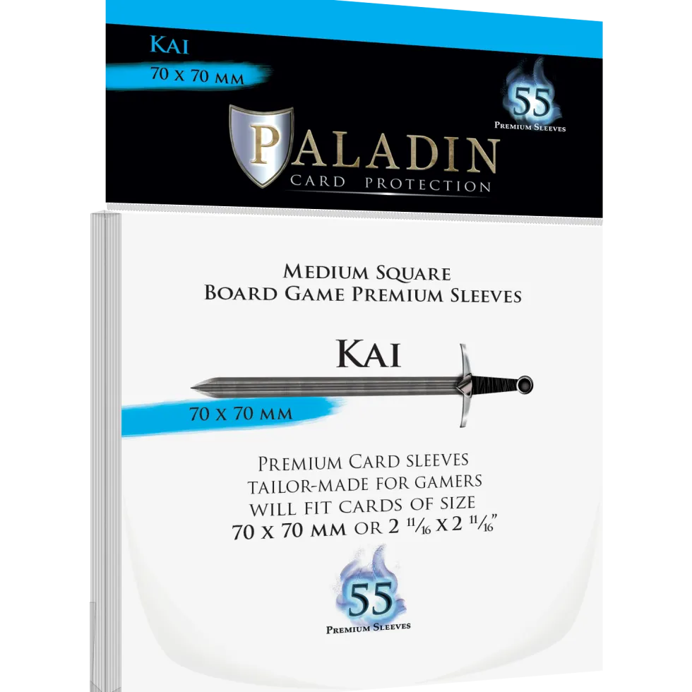Koszulki na karty Paladin - Kai 70x70 mm