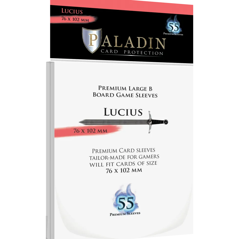 Koszulki na karty Paladin - Lucius 76x102 mm