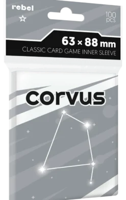 Koszulki na karty Rebel CCG Inner Light (63x88 mm) Corvus 100 sztuk