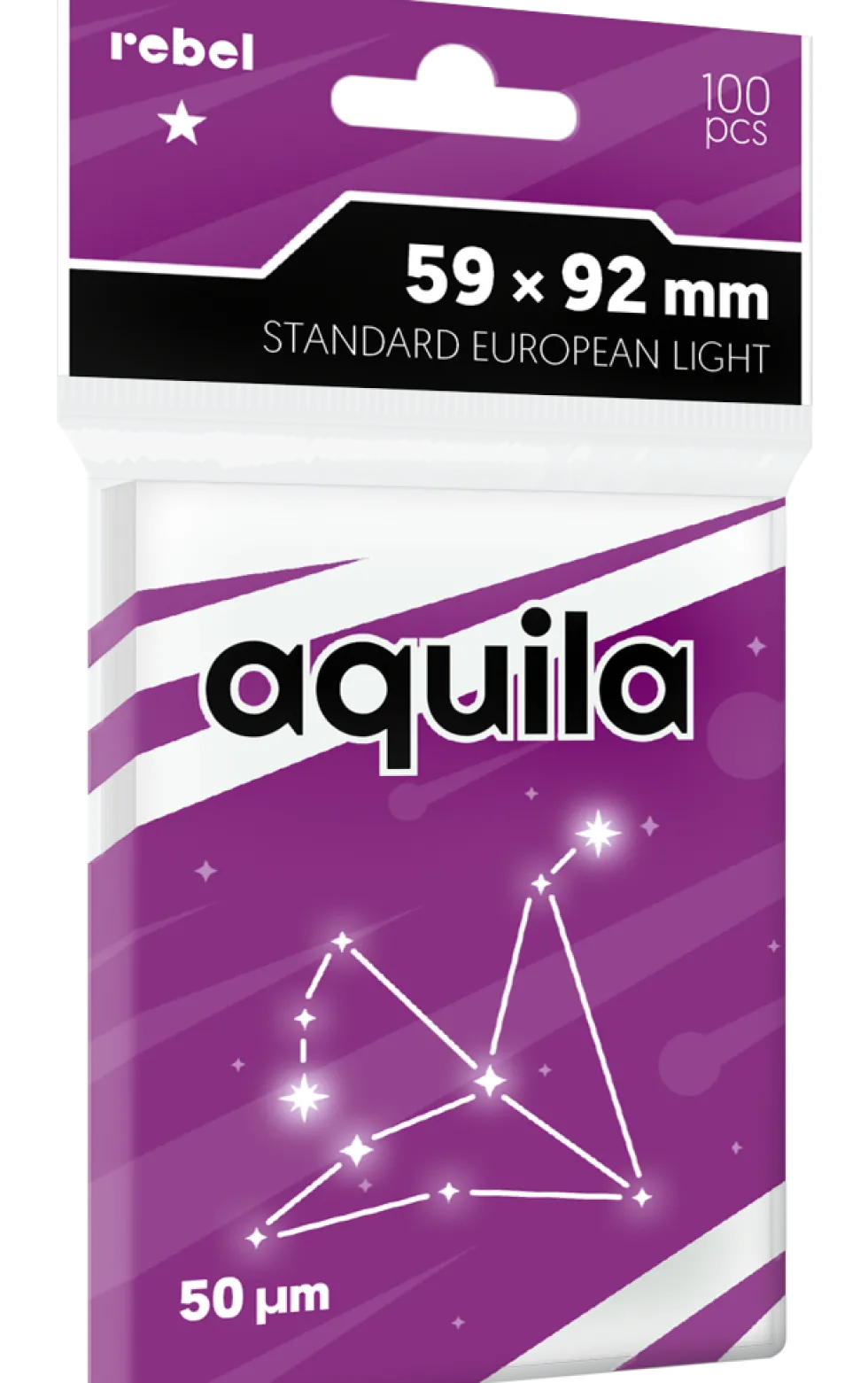 Koszulki na karty Rebel Standard European Light (59x92 mm) Aquila 100 sztuk