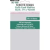 Koszulki na karty Sleeve Kings Euro 59x92 mm 110 sztuk