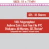 Koszulki na karty Sleeve Kings 55x77 mm 110 sztuk