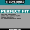 Koszulki na karty Sleeve Kings Perfect Fit Premium Square 70x70mm 55 sztuk